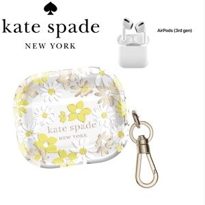 Kate Spade Daisy AirPods Case - Yellow and White